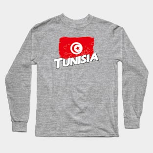 Tunisia flag Long Sleeve T-Shirt